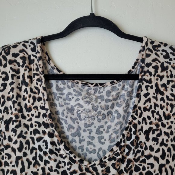 Maurices Plus Size 24/7 Flawless Leopard Tunic Top - Picture 7 of 7